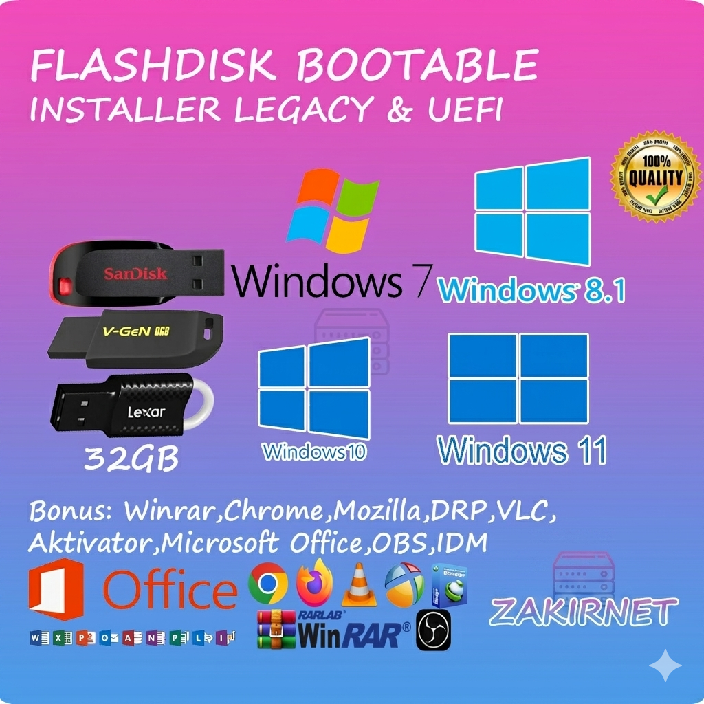 Instal Windwos